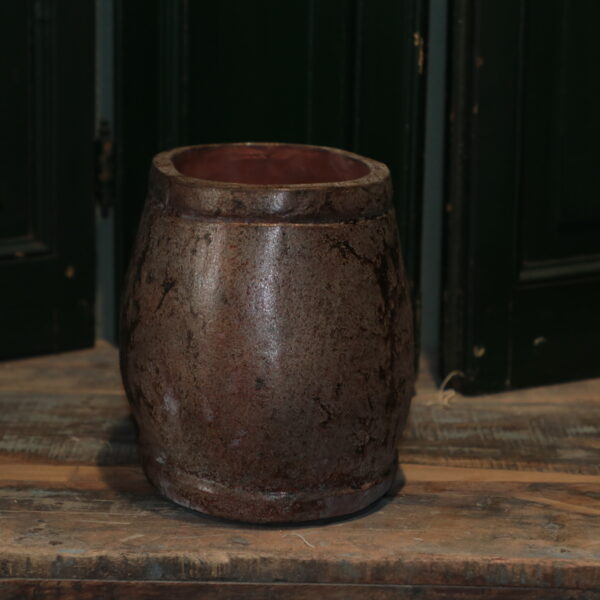 Pot ovaal Choco White