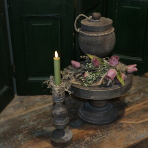 Set hout met paars toefje